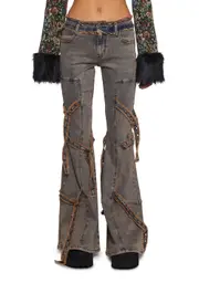 [Current Mood] Street Takeover Bondage Denim Pants