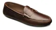 ALLEN EDMONDS WINTHROP MOC BROWN SHOES 8.5/D NIB