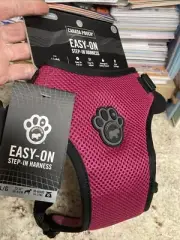 Canada Pooch Dog Easy On Step In Harness New Pink