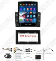 9.7'' Vertical 1+16GB Car Stereo Radio Navi GPS For SAAB 9-3 93 2007-2011 W/CP