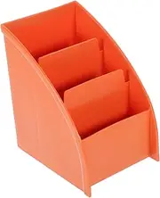 Operitacx Storage Box Cosmetic Storage Makeup Storage Makeup Stand Large Makeup Case Makeup Brush Perfume Lipstick Countertop Palette Makeup Organiser Storage Cosmetics Clear Plastic Orange
