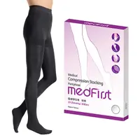 在飛比找Yahoo奇摩購物中心優惠-Medfirst 醫療彈性襪 200D 褲襪 黑色、膚色 S