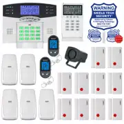 DIY Wireless Home Security System LCD Burglar House Alarm Smart Voice Prompt EV