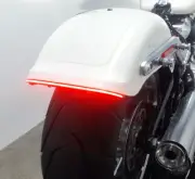 LED Run/Brake/Turn Light Bar for H-D Softail Fat Boy 2018 and up - Smoked Lens