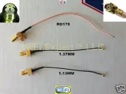 U.fl IPX to RP-SMA PCB Mount Pigtail Repair Cable WIFI Wireless 1.13 1.37 RG178