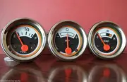 Oliver /White Temp,Fuel,Ampere Gauge Set-1550,1650,1750,1850,1950,2150,2-65,2-78