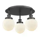 Innovations Lighting 916-3C-10-18 Beacon Flush Beacon 3 Light - White