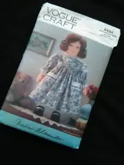 Vogue 8494 17" Madame Alexander Cloth Doll & Dress Outfit Sewing Pattern