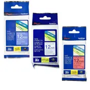Brother Labelling Tape 12mm - Blue on White