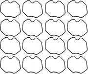 WOODEY Carburetor Gasket Parts for CB750A CB750F CB650 CB550K CRF100 CRF125 CRF150 CB125 CB750 CB 750 650 550 120 A F K 750A