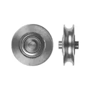Rolltrak 32mm Stainless Steel Concave Roller Home Sliding Door Hardware