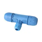 2" FASTPIPE X 1" REDUCING DROP LEG TEE FOR COMPRESSED AIR TUBING F5207