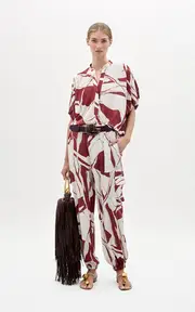 [Silvia Tcherassi] Susanne Abstract Printed Top