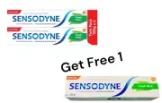 Buy 2 Free 1 Sensodyne Flouride Toothpaste Fresh Mint Fresh Breath 4 oz
