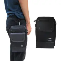 在飛比找momo購物網優惠-【SNOW.bagshop】腰包大容量7吋手機適用主袋+外袋