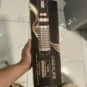 DailyLife Rotating Hot Air Brush Hair Styling Two Brushes (1.5" & 2")