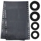 63x21 Inch Zero Gravity Chair Replacement Fabric w/ Bungee Cords for Patio Chair