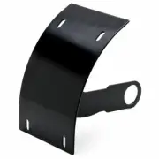 New Universal Curved Swing Arm Mount Motorcycle License Number Tag Plate Holder