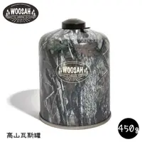 在飛比找蝦皮商城優惠-【Woosah 有鬆 450g 樹葉迷彩 高山瓦斯罐】TTC