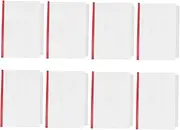 UTHCLO 10pcs Plastic Manilla Folders File Storage Clamps A4 Document Organizer