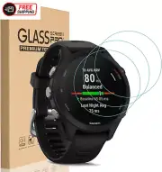 HEYUS [3 Pack] for Garmin Forerunner 255 46MM Screen Protector Glass, Ultra-Thin