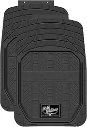 Sperling RM Williams RMW Heavy Duty Rubber Universal Car Floor Mats Black Front Pair