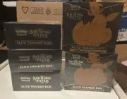 Pokemon TCG Shining Fates Elite Trainer Box ETB Factory Sealed.