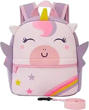 Preschool Backpack Toddler Neoprene Animal Waterproof Schoolbag Lunch backpack for Kids Boys Girls