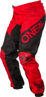 Oneal Matrix Ridewear Motocross Pants, black-red, Size 38 for Men Black Red