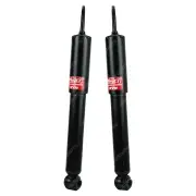 2x Front KYB Excel-G Shock Absorbers for Saab 900 I4 l4 FWD Hatch back 83-93