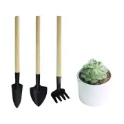 Andiker Mini Gardening Tools, 3pcs Portable Garden Hand Tools Set, Miniature ...