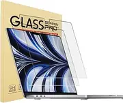 YINOVEEN 2 Pack Tempered Glass Screen Protector for MacBook Air 13.6 inch (M3/M2,A3113/A2681,2024/2022) Laptop Screen Filter Film, 9H Hardness, Touch Pencil Compatible, Case Friendly, Ultra HD