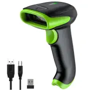 Wireless Bluetooth Barcode Scanner,Bluetooth & USB Wired & 2.4G Wireless Conn...