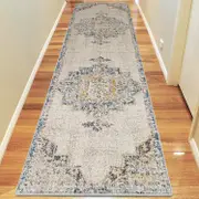Gorge Flume Cream Runner Rug