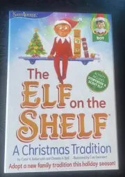 *NEW* The ELF on the SHELF - Christmas Tradition - Boy - Storybook & Scout Elf