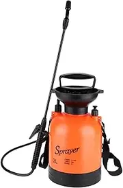 Pump Sprayer, Air Pressure Type Garden Sprayer with Shoulder Strap, Sprayer for Agricultural, Garden, Plants and Yard Lawn(3Litre)