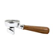 Lelit Wood 58mm Double Spout Handle