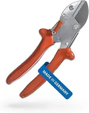 Original LÖWE 5 Professional Garden Shears Anvil 5.107 with Stainless Steel and Non-Stick Coated Steel Blade, Handy and Lightweight Pruner Ideal for Cutting Fruit Tree, Apple Tree, pear Tree