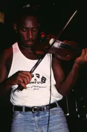 Boyd Tinsley of Dave Matthews Band at Dave Matthews Band in Concer - Old Photo 1