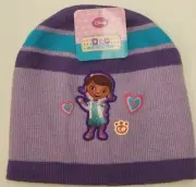 NEW! Disney Doc McStuffins Girls Knit Beanie FREE SHIPPING!!!