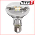 2 Pack x LV LUCE LED Filament R80 8W E27 6000k Day Light Globes Bulbs