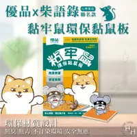 在飛比找樂天市場購物網優惠-【好好生活｜優品X柴語錄】黏牢鼠環保黏鼠板 黏鼠板 兩片裝 