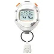 Casio HS-70W-8JH White Stopwatch Digital Timer Sports Running Japan New