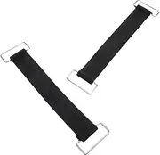 2pcs Elastic Straps for Battery Hold down Nonslip Motorcycle Car Boat Battery Fastening Straps