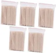Healeved Wooden Waxing Sticks Set of 500 for Manicure Pedicure and Hair Removal Procedures