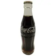 Coca Cola Coke Brussels 6.4oz International Soda Glass Bottle UNOPENED