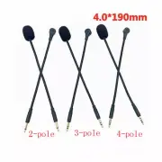 Replacement Mic Boom 3.5mm for PCs/laptops/DSLR Cameras 3.5mm Microphone