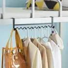 Door Hook Multi-use Organizer Clothes Coat Hat Towel Hanger Easy Installation
