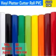 Kasa Vinyl Plotter Cutter Roll PVC Design Film 140g Paper Advertising 0.6m x 8m