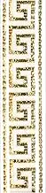 Berwick Offray White Greek Key Craft Ribbon, 7/8-Inch x 9-Feet, 9 Foot